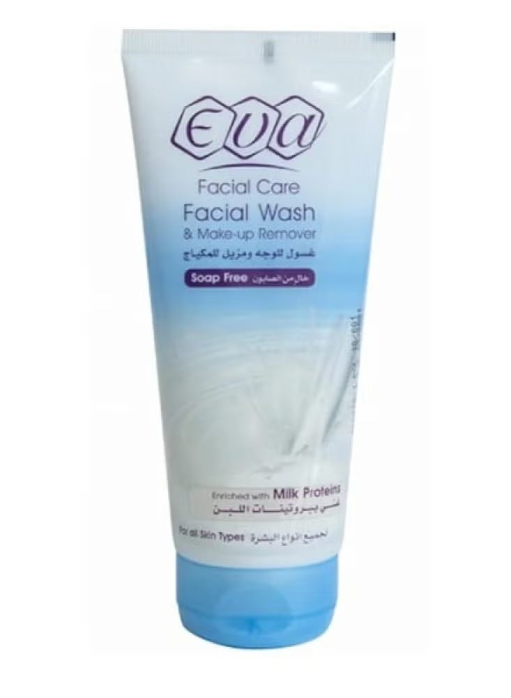 Eva Milk Protein Facial Wash and Makeup Remover - 150ml